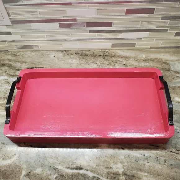 Beautiful Vintage Refurbished Serving Trey Hearth & Hand with Magnolia - Picture 1 of 11